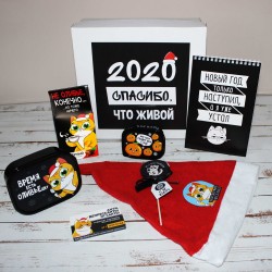 Новогодний набор «2020. Спасибо, что живой»