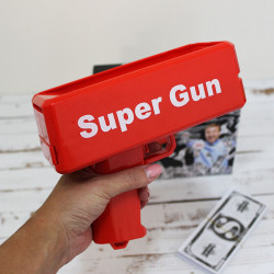 Деньгомет «Super Gun» Пистолет для денег